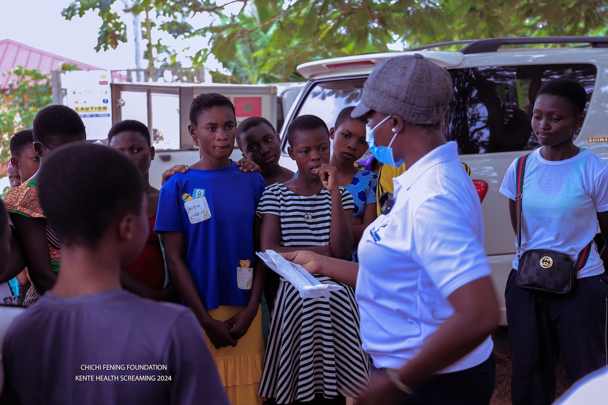 Free Medical Screening and Medical Care Provided at Kente in the Bekwai District